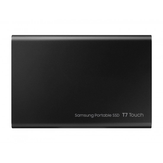 Samsung T7 Touch 2TB Up to 1,050MB/s USB 3.2 Gen 2 (10Gbps, Type-C) External Solid State Drive (Portable SSD) Black (MU-PC2T0K)