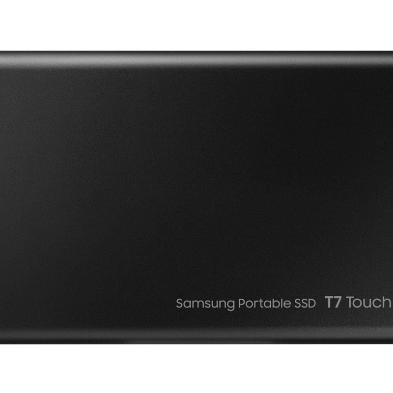 Samsung T7 Touch 2TB Up to 1,050MB/s USB 3.2 Gen 2 (10Gbps, Type-C) External Solid State Drive (Portable SSD) Black (MU-PC2T0K) Samsung T7 Touch 2TB Up to 1,050MB/s USB 3.2 Gen 2 (10Gbps, Type-C) External Solid State Drive (Portable SSD) Black (MU-PC2T0K)