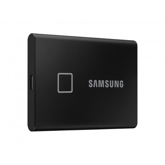 Samsung T7 Touch 2TB Up to 1,050MB/s USB 3.2 Gen 2 (10Gbps, Type-C) External Solid State Drive (Portable SSD) Black (MU-PC2T0K)