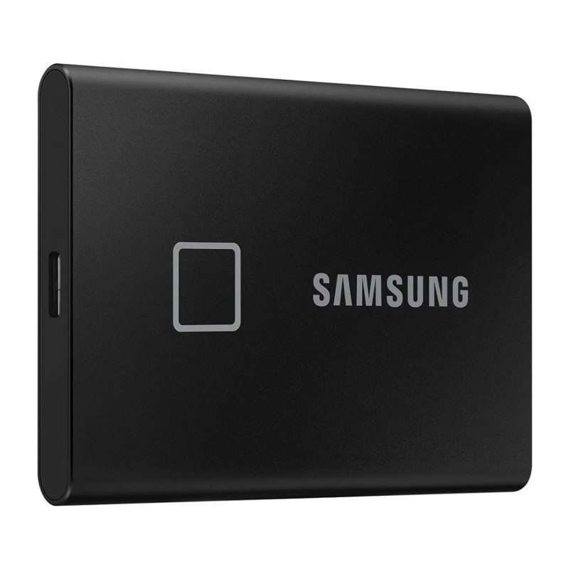 Samsung T7 Touch 2TB Up to 1,050MB/s USB 3.2 Gen 2 (10Gbps, Type-C) External Solid State Drive (Portable SSD) Black (MU-PC2T0K) Samsung T7 Touch 2TB Up to 1,050MB/s USB 3.2 Gen 2 (10Gbps, Type-C) External Solid State Drive (Portable SSD) Black (MU-PC2T0K)