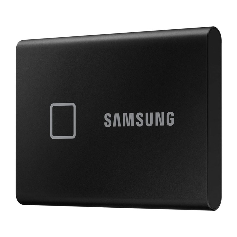 Samsung T7 Touch 2TB Up to 1,050MB/s USB 3.2 Gen 2 (10Gbps, Type-C) External Solid State Drive (Portable SSD) Black (MU-PC2T0K) Samsung T7 Touch 2TB Up to 1,050MB/s USB 3.2 Gen 2 (10Gbps, Type-C) External Solid State Drive (Portable SSD) Black (MU-PC2T0K)
