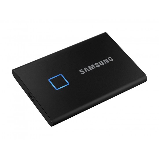 Samsung T7 Touch 2TB Up to 1,050MB/s USB 3.2 Gen 2 (10Gbps, Type-C) External Solid State Drive (Portable SSD) Black (MU-PC2T0K)