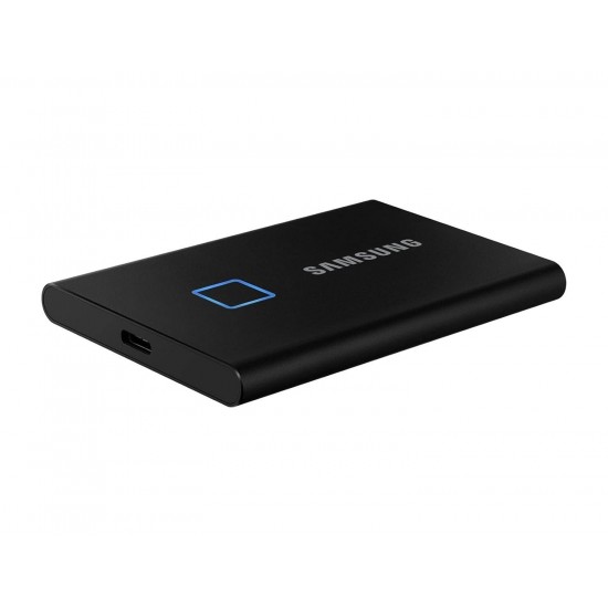 Samsung T7 Touch 2TB Up to 1,050MB/s USB 3.2 Gen 2 (10Gbps, Type-C) External Solid State Drive (Portable SSD) Black (MU-PC2T0K)