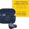 Jabra Elite Active 75t True Wireless Bluetooth, Navy � Earbuds for Running