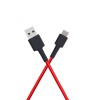 Mi Xiaomi Braided Type C 100Cm Cable Red|Supports Upto 22.5 Charging|Tangle Free Sturdy Built with Kevlar Protection Mi Xiaomi Braided Type C 100Cm Cable Red|Supports Upto 22.5 Charging|Tangle Free Sturdy Built with Kevlar Protection