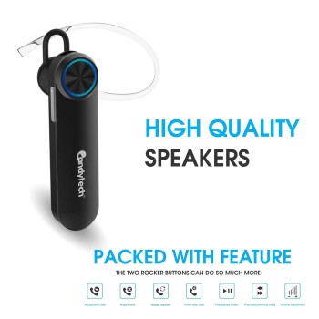 Candytech CT-99 Wireless Bluetooth Headset with mic (White & Gold) Candytech CT-99 Wireless Bluetooth Headset with mic (White & Gold)