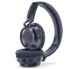 Zinq Technologies Erupt ZQHP-4155 Bluetooth Wireless On Ear Headphones with mic Mate Black Zinq Technologies Erupt ZQHP-4155 Bluetooth Wireless On Ear Headphones with mic Mate Black