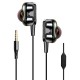 ZEBRONICS Zeb-Magic Wired in Ear Earphone with Mic (Black)