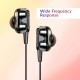 ZEBRONICS Zeb-Magic Wired in Ear Earphone with Mic (Black)