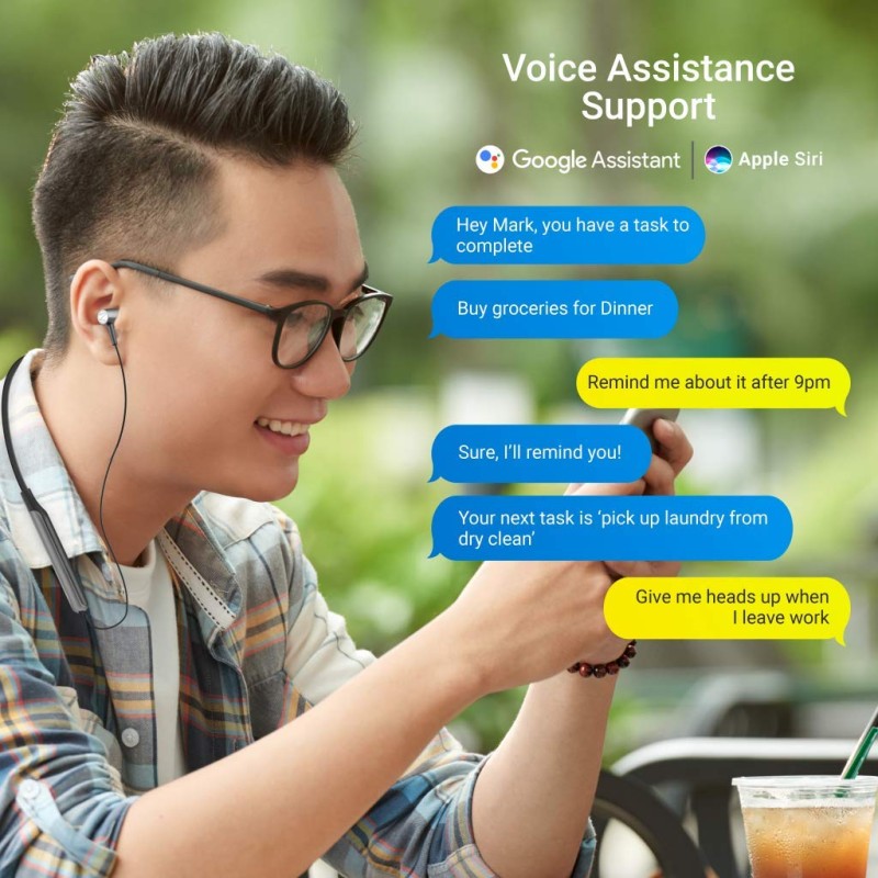 ZEBRONICS Zeb-Lark ?Wireless ?in Ear? ?Neckband Earphone? ?with BT 5.0 - (Grey) ZEBRONICS Zeb-Lark ?Wireless ?in Ear? ?Neckband Earphone? ?with BT 5.0 - (Grey)