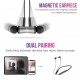 ZEBRONICS Zeb-Lark ​Wireless ​in Ear​ ​Neckband Earphone​ ​with BT 5.0 - (Grey)