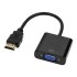 Tizum HDMI to VGA Gold Plated High-Speed 1080P Adapter/Connector/Converter Cable (Male to Female) for Media Players