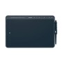 HUION HS611 Graphics Drawing Tablet 10X6 inch - (Blue)