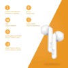 World of Play PLAYGO T44 Ultralight Wireless Earbuds - (White) World of Play PLAYGO T44 Ultralight Wireless Earbuds - (White)