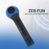 ZEBRONICS -Fun 3 W Bluetooth Speaker, Supporting mSD Card, AUX, Media Control and Mic (Blue) ZEBRONICS -Fun 3 W Bluetooth Speaker, Supporting mSD Card, AUX, Media Control and Mic (Blue)