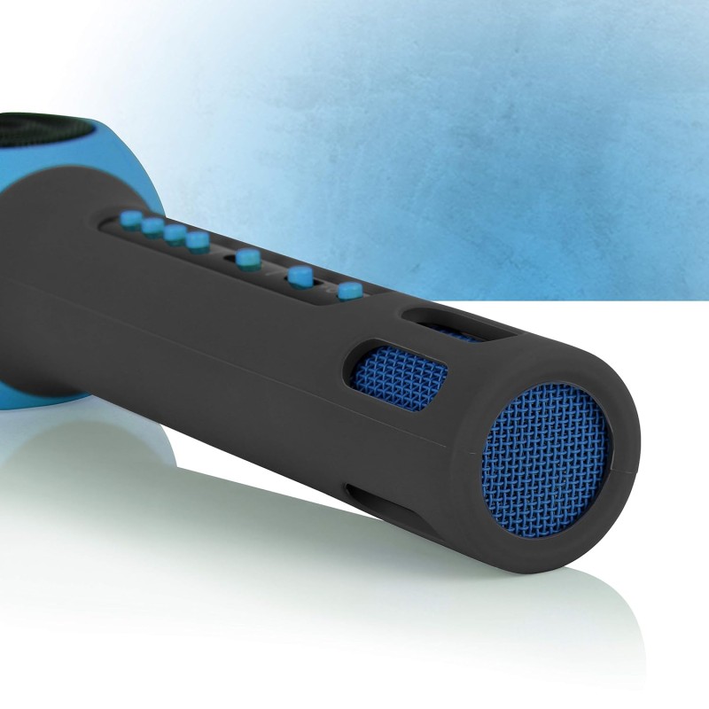 ZEBRONICS -Fun 3 W Bluetooth Speaker, Supporting mSD Card, AUX, Media Control and Mic (Blue) ZEBRONICS -Fun 3 W Bluetooth Speaker, Supporting mSD Card, AUX, Media Control and Mic (Blue)
