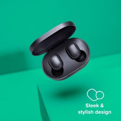 Redmi Earbuds S Bluetooth Truly Wireless in Ear Earbuds with Mic, Gaming Mode, Up to 12 Hours of Playback Time, Ipx4 Sweat and Splash Proof, Dsp Enc for Calls (Black)