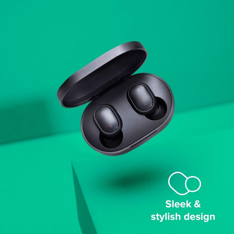 Redmi Earbuds S Bluetooth Truly Wireless in Ear Earbuds with Mic, Gaming Mode, Up to 12 Hours of Playback Time, Ipx4 Sweat and Splash Proof, Dsp Enc for Calls (Black) Redmi Earbuds S Bluetooth Truly Wireless in Ear Earbuds with Mic, Gaming Mode, Up to 12 Hours of Playback Time, Ipx4 Sweat and Splash Proof, Dsp Enc for Calls (Black)