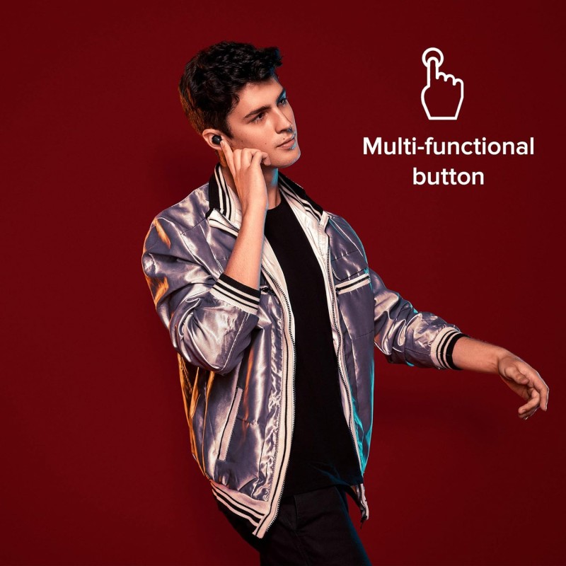 Redmi Earbuds S Bluetooth Truly Wireless in Ear Earbuds with Mic, Gaming Mode, Up to 12 Hours of Playback Time, Ipx4 Sweat and Splash Proof, Dsp Enc for Calls (Black) Redmi Earbuds S Bluetooth Truly Wireless in Ear Earbuds with Mic, Gaming Mode, Up to 12 Hours of Playback Time, Ipx4 Sweat and Splash Proof, Dsp Enc for Calls (Black)