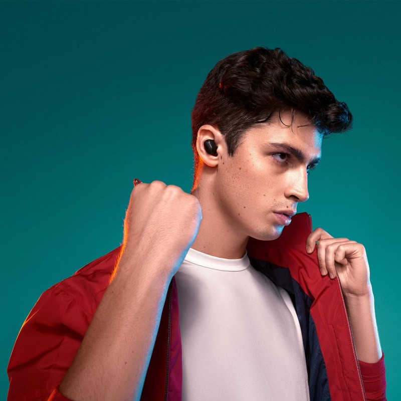 Redmi Earbuds S Bluetooth Truly Wireless in Ear Earbuds with Mic, Gaming Mode, Up to 12 Hours of Playback Time, Ipx4 Sweat and Splash Proof, Dsp Enc for Calls (Black) Redmi Earbuds S Bluetooth Truly Wireless in Ear Earbuds with Mic, Gaming Mode, Up to 12 Hours of Playback Time, Ipx4 Sweat and Splash Proof, Dsp Enc for Calls (Black)