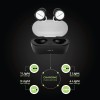 HAMMER Airflow Truly Wireless Earbuds (TWS) in-Built Mic (White)