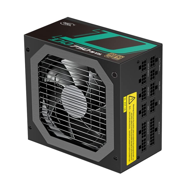 Deepcool DQ750-M V2L, 750 Watt, 80 Plus Gold Full Modular Power Supply/PSU for Gaming PC (Black)- DP-GD-DQ750-M-V2L Deepcool DQ750-M V2L, 750 Watt, 80 Plus Gold Full Modular Power Supply/PSU for Gaming PC (Black)- DP-GD-DQ750-M-V2L