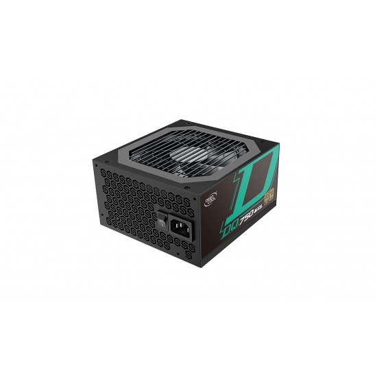 Deepcool DQ750-M V2L, 750 Watt, 80 Plus Gold Full Modular Power Supply/PSU for Gaming PC (Black)- DP-GD-DQ750-M-V2L