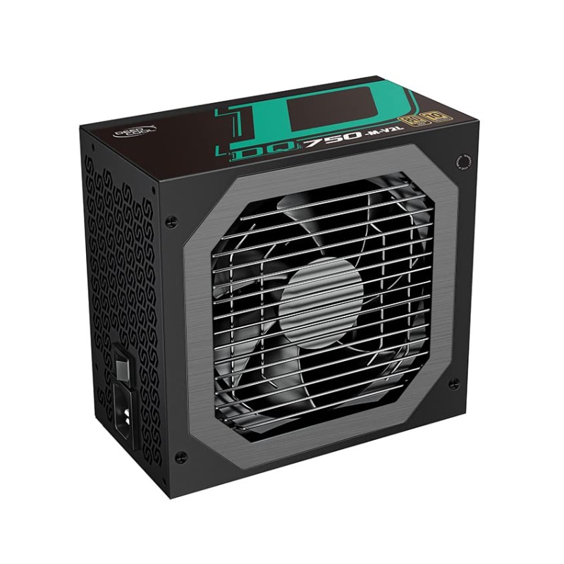 Deepcool DQ750-M V2L, 750 Watt, 80 Plus Gold Full Modular Power Supply/PSU for Gaming PC (Black)- DP-GD-DQ750-M-V2L Deepcool DQ750-M V2L, 750 Watt, 80 Plus Gold Full Modular Power Supply/PSU for Gaming PC (Black)- DP-GD-DQ750-M-V2L