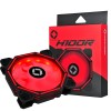 CHIPTRONEX H100R Red LED Fan (120mm) Computer Cabinet/Case Fan 4 pin Connector (H100R) CHIPTRONEX H100R Red LED Fan (120mm) Computer Cabinet/Case Fan 4 pin Connector (H100R)