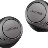 Jabra Elite 75t With Active Noise Cancellation enabled Bluetooth Headset  (titanium black, True Wireless)
