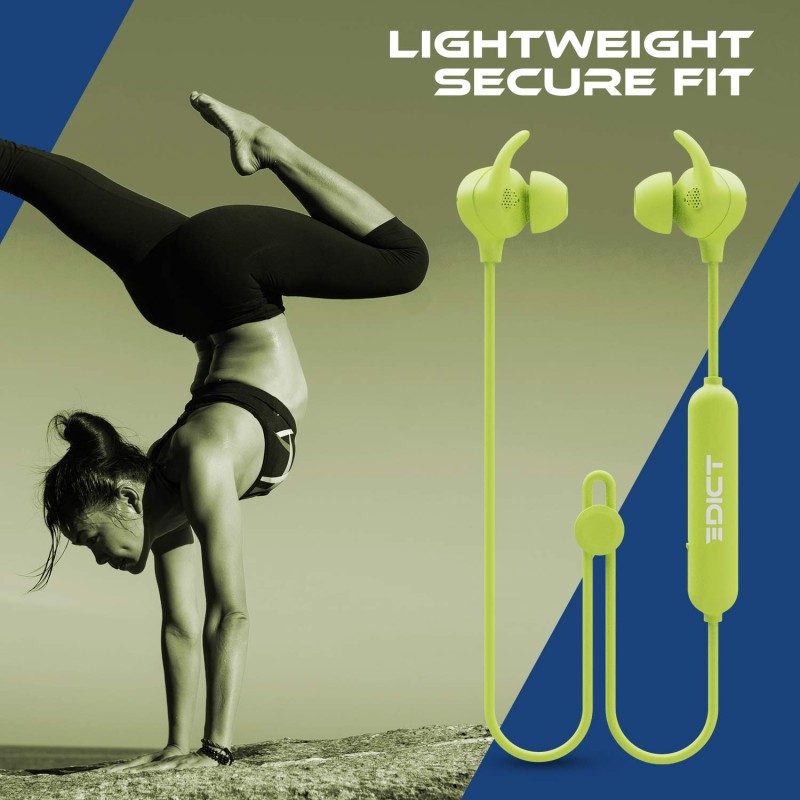 EDICT by Boat EWE01 Wireless Bluetooth in Ear Earphone with Mic (Lime) EDICT by Boat EWE01 Wireless Bluetooth in Ear Earphone with Mic (Lime)
