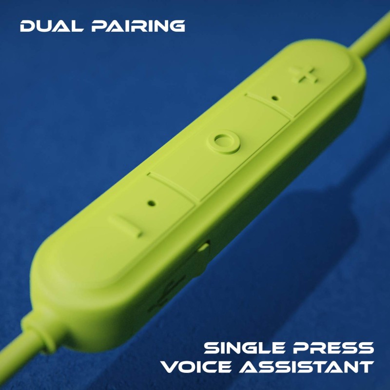 EDICT by Boat EWE01 Wireless Bluetooth in Ear Earphone with Mic (Lime) EDICT by Boat EWE01 Wireless Bluetooth in Ear Earphone with Mic (Lime)