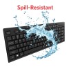 Quantum QHM-7406 Full-Sized Keyboard - (Black) Quantum QHM-7406 Full-Sized Keyboard - (Black)