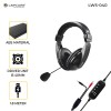 LAPCARE LWS-040 Wired Over Ear Headphone with Mic (Black) LAPCARE LWS-040 Wired Over Ear Headphone with Mic (Black)