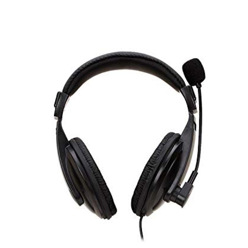 LAPCARE LWS-040 Wired Over Ear Headphone with Mic (Black) LAPCARE LWS-040 Wired Over Ear Headphone with Mic (Black)