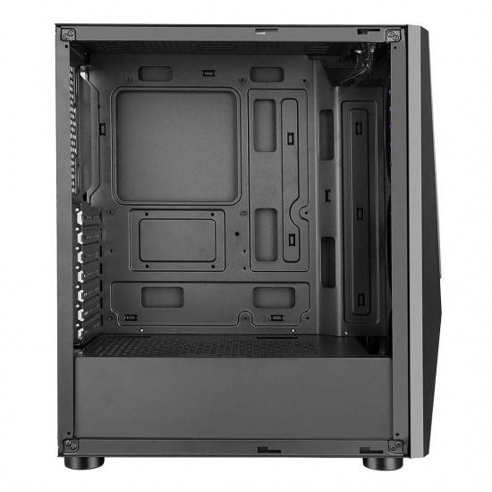 Ant Esports ICE-130AG Mid Tower Computer Case I Gaming Cabinet Supports ATX - Black