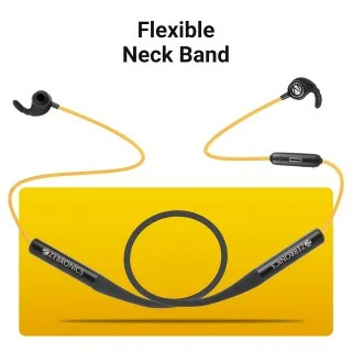 Wireless Neckband Zebronics Wireless Bluetooth Headphones