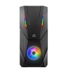Ant Esports ICE-211TG Mid Tower Computer Case I Gaming Cabinet I Mesh Panel - Black Ant Esports ICE-211TG Mid Tower Computer Case I Gaming Cabinet I Mesh Panel - Black