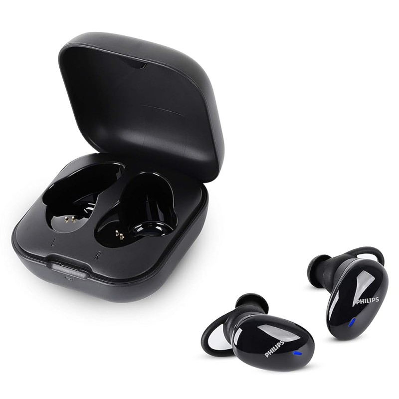 PHILIPS Upbeat TAT4205 Truly Wireless Bluetooth In Ear Earbuds with Mic (Black) PHILIPS Upbeat TAT4205 Truly Wireless Bluetooth In Ear Earbuds with Mic (Black)