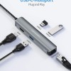 CableCreation USB C Hub Multiport Adapter, 5-in-1 USB C Adapter Aluminum Shell with 4K USB C to HDMI CableCreation USB C Hub Multiport Adapter, 5-in-1 USB C Adapter Aluminum Shell with 4K USB C to HDMI