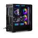 Lian Li LANCOOL 215 X Mid Tower Computer Case/Gaming Cabinet - Black I Support E-ATX/ATX/M-ATX/ITX Motherboard I 2 x 200 mm ARGB Fans (Front) I 1 X 120 mm Fans (Rear)