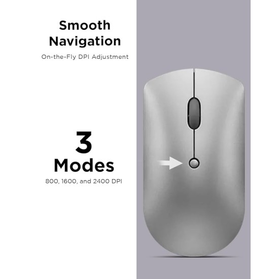 Lenovo 600 Bluetooth 5.0 Silent Mouse