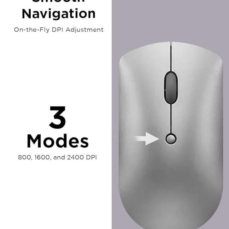 Lenovo 600 Bluetooth 5.0 Silent Mouse