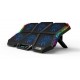 Cosmic Byte Meteoroid RGB Laptop Cooling Pad with 6 Fan upto 17 inch laptops (Black/Blue)