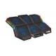 Cosmic Byte Meteoroid RGB Laptop Cooling Pad with 6 Fan upto 17 inch laptops (Black/Blue)