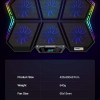 Cosmic Byte Meteoroid RGB Laptop Cooling Pad with 6 Fan upto 17 inch laptops (Black/Blue) Cosmic Byte Meteoroid RGB Laptop Cooling Pad with 6 Fan upto 17 inch laptops (Black/Blue)