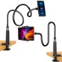 Tukzer Universal Tabletop Mobile and Tablet Holder with 360 Degree Flexible Rotation for Bed