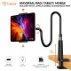 Tukzer Universal Tabletop Mobile & Tablet Holder with 360 Degree Flexible Rotation for Bed