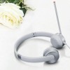 Lenovo 100 Wired On Ear Headphones with Mic (Cloud Grey) Lenovo 100 Wired On Ear Headphones with Mic (Cloud Grey)