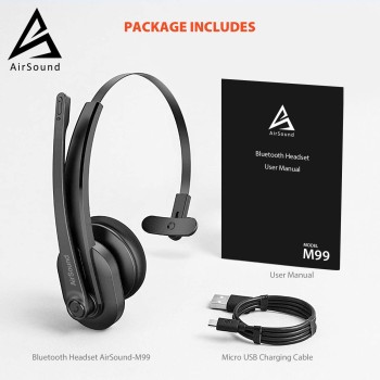 AirSound M99 Pro Bluetooth V5.0 Wireless Headset AirSound M99 Pro Bluetooth V5.0 Wireless Headset